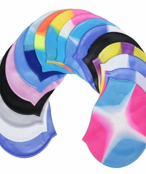silicone swimming bonnet